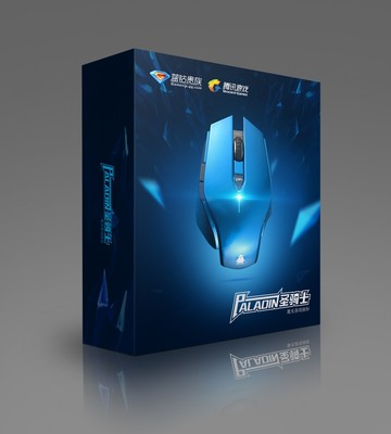 騰訊游戲藍鉆鼠標包裝設計制作全解析